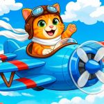 Cartoon Airplanes: Jigsaw Puzzles – Ghép Hình Máy Bay Đẹp