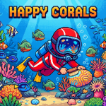 Happy Corals – Bảo Vệ Rạn San Hô – Chơi Game Online Miễn Phí