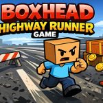 Boxhead Highway Runner – Game Chạy Trốn Siêu Tốc Poki