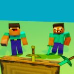 Noob vs Pro But Knife Hit Minecraft – Game Ném Dao Vui Nhộn