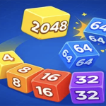 Snake 2048: Cube Merge – Trò Chơi Rắn Săn Mồi Độc Đáo