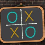 Tic Tac Toe Blackboard – Game Cờ Ca-rô Cổ Điển Miễn Phí