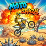 Crazy Moto – Game Đua Xe Địa Hình Nhào Lộn 3D Miễn Phí