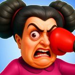 Crazy Aunty : Slap & Punch