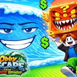Obby Escape from Tsunami Brainrot